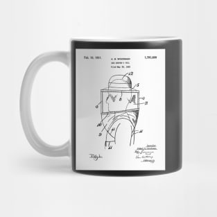 Bee Keeping Patent - Bee Keeper Bee Hive Honey Art - White Mug